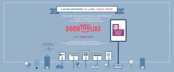 DoohYouLike labelisée DOOH Trust 