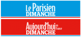 Couplage Le Parisien + Aujourd'hui en France Dimanche